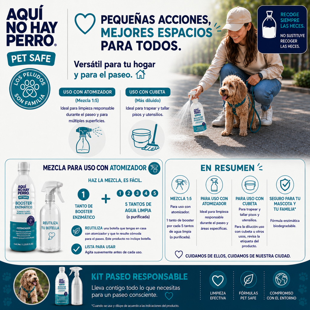 KIT CONTROL DE OLORES — Limpieza especializada para hogares con mascotas 🐾