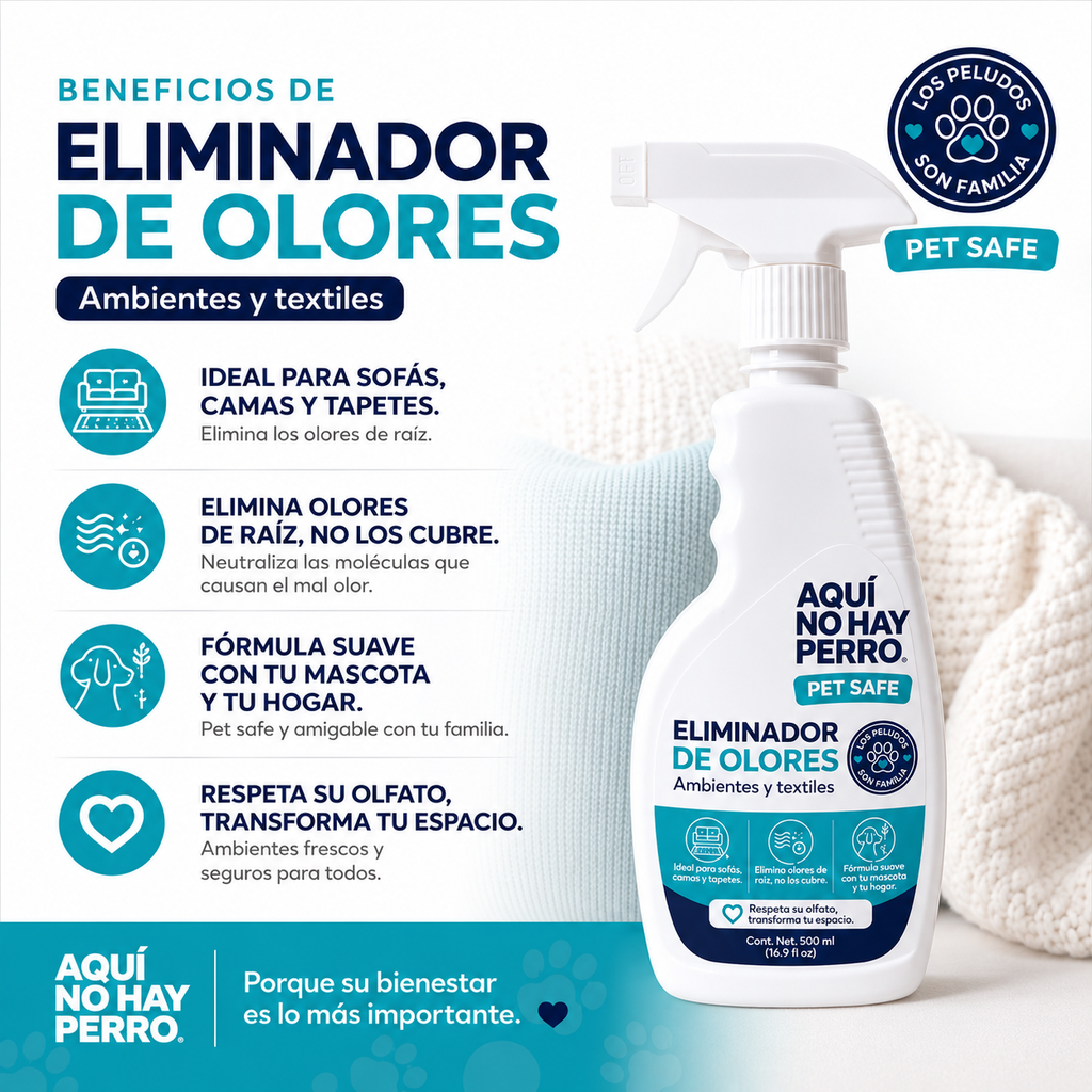 KIT CONTROL DE OLORES — Limpieza especializada para hogares con mascotas 🐾