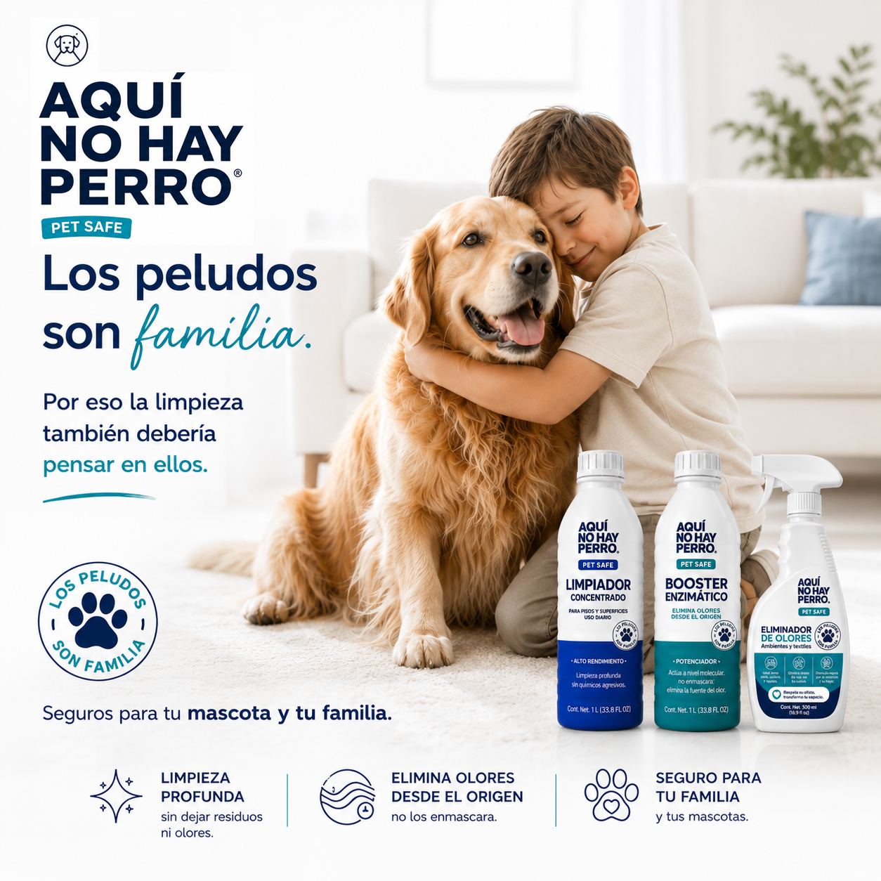 BOOSTER ENZIMÁTICO - AQUÍ NO HAY PERRO®